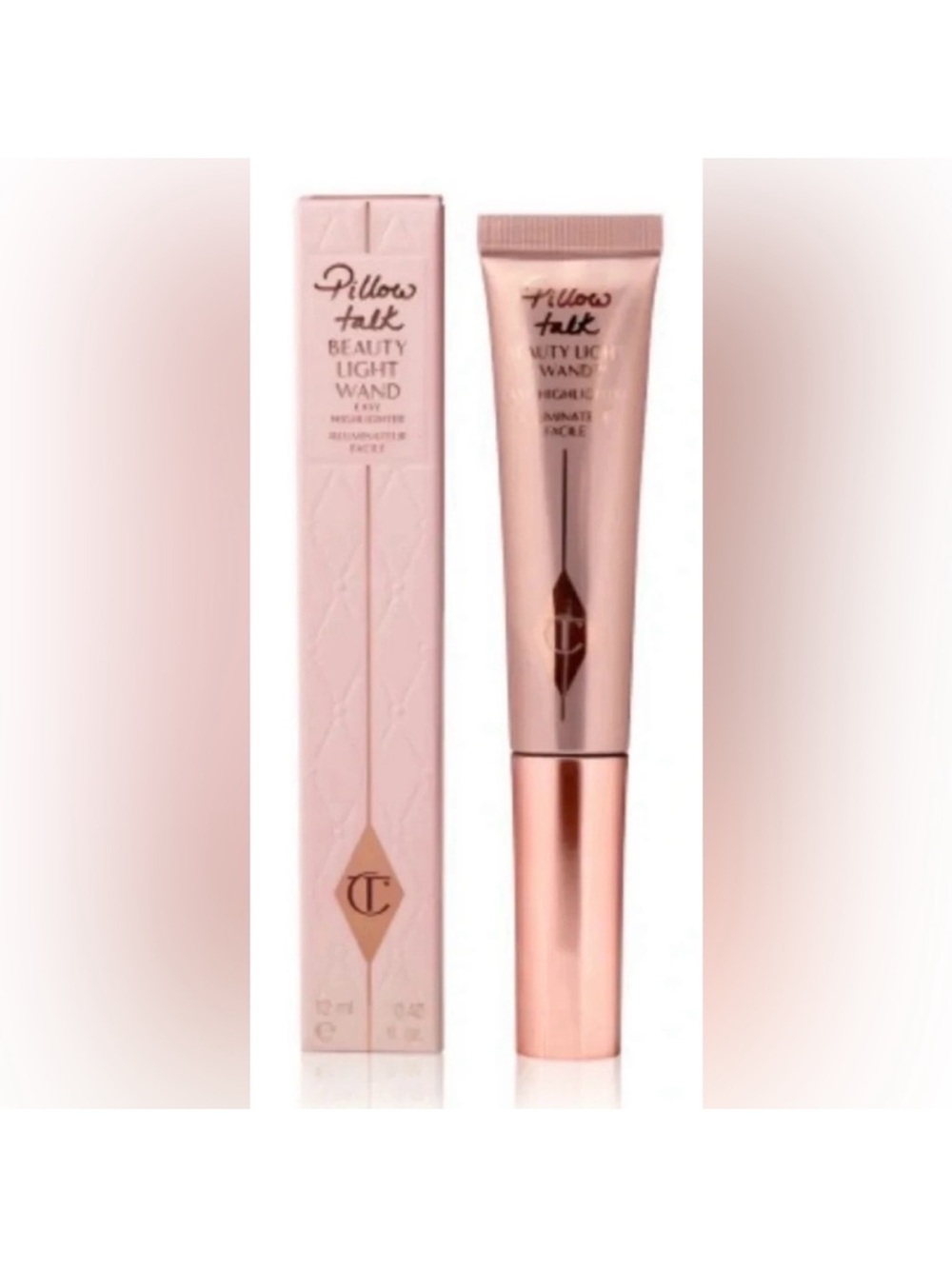Charlotte Tilbury Pillow Talk Beauty Light Wand - Rose Gold Pink